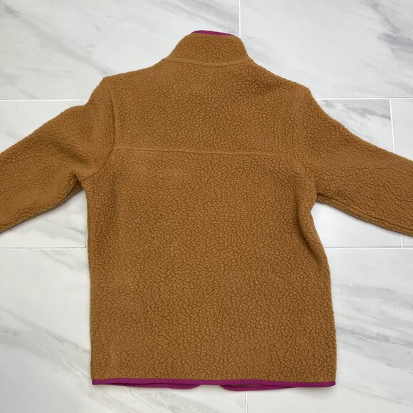 Patagonia Women's Retro Pile Fleece 'Nest Brown' Jacket 22795-NESB size XS - Picture 4 of 6